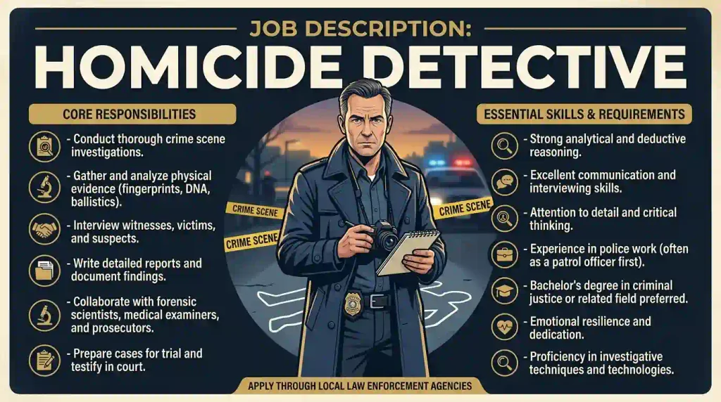 Homicide-Detective-Job-Description